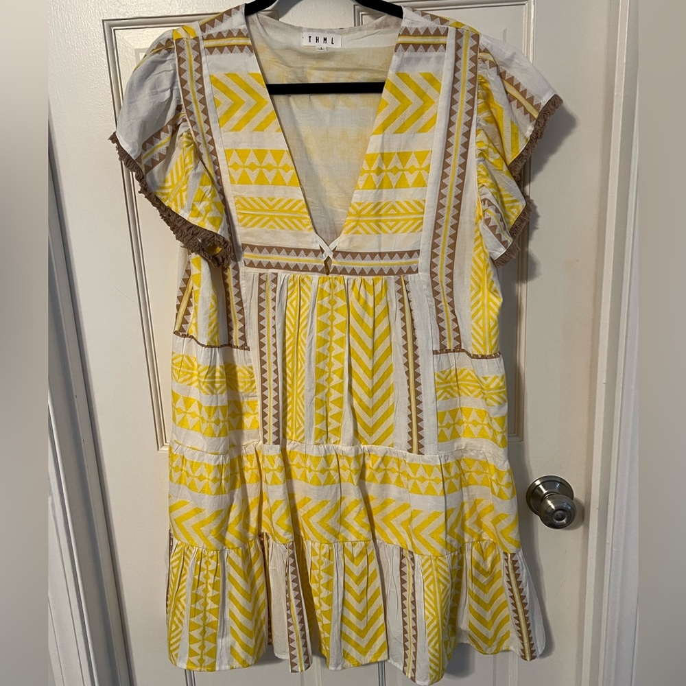 THML yellow large dresss